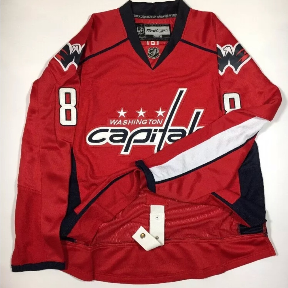 Washington Capitals Authentic Ovechkin Jersey 50